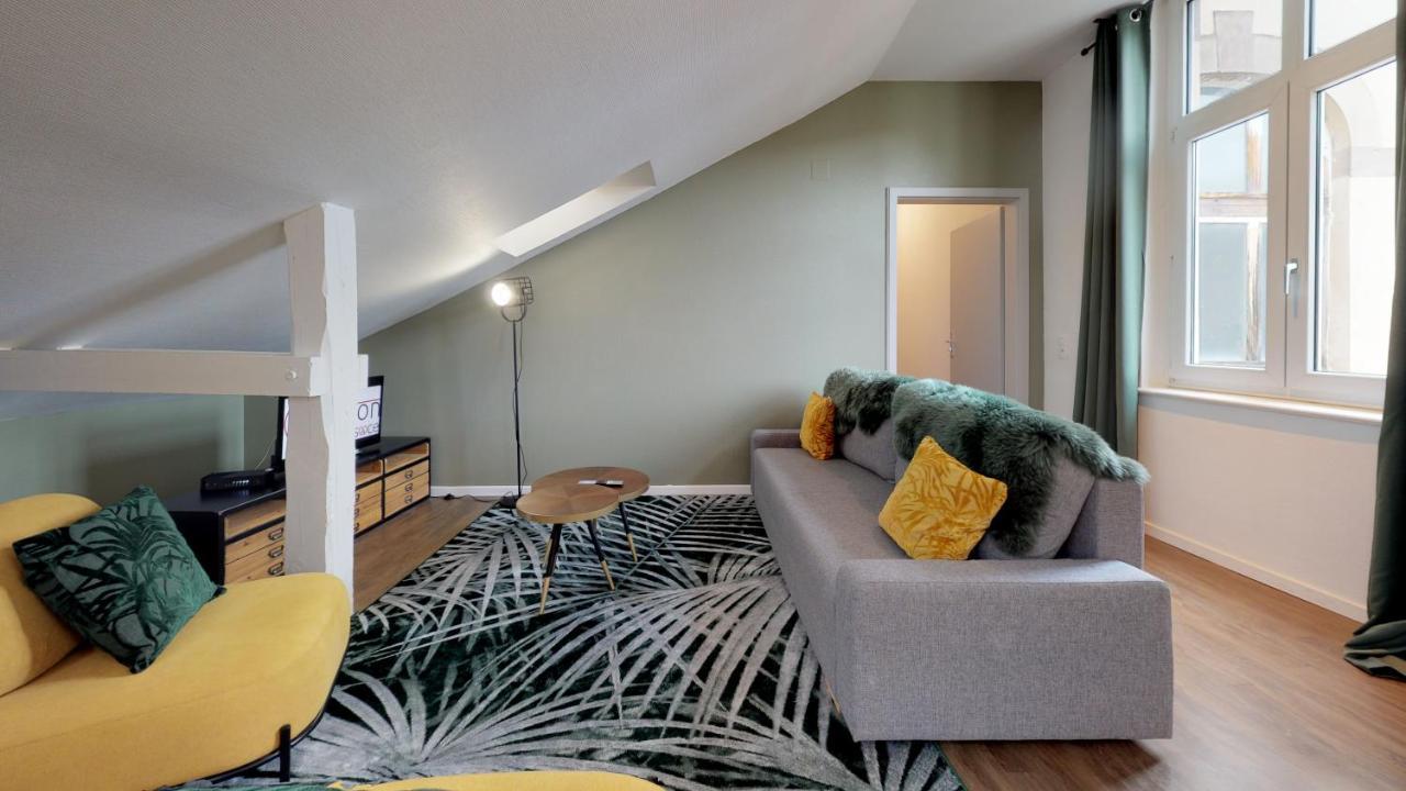 Ferienwohnung L'Entete Clim Hypercentre 5-7 Personnes Colmar Exterior foto