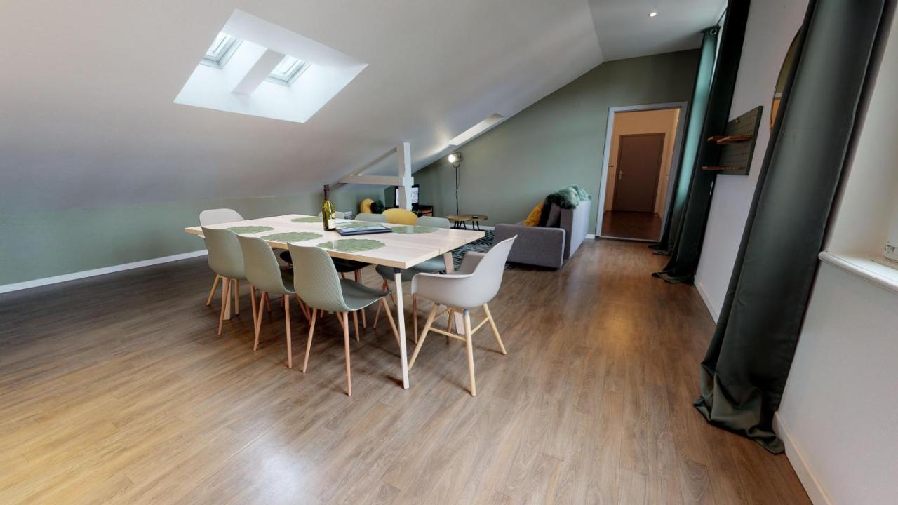 Ferienwohnung L'Entete Clim Hypercentre 5-7 Personnes Colmar Exterior foto