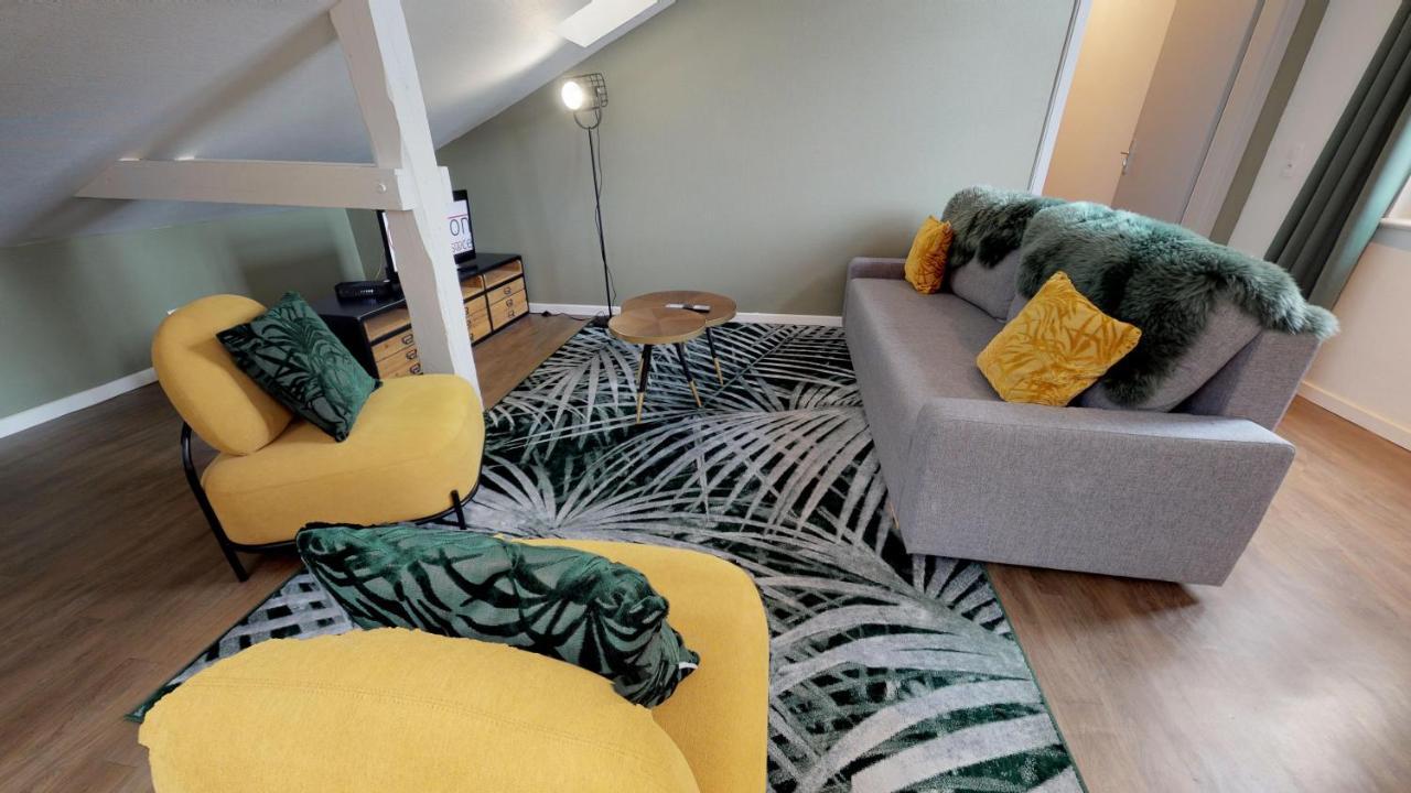 Ferienwohnung L'Entete Clim Hypercentre 5-7 Personnes Colmar Exterior foto