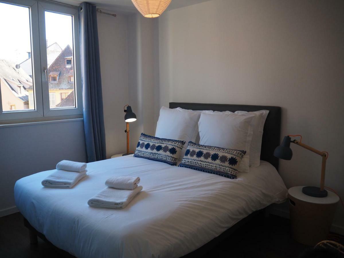 Ferienwohnung L'Entete Clim Hypercentre 5-7 Personnes Colmar Exterior foto